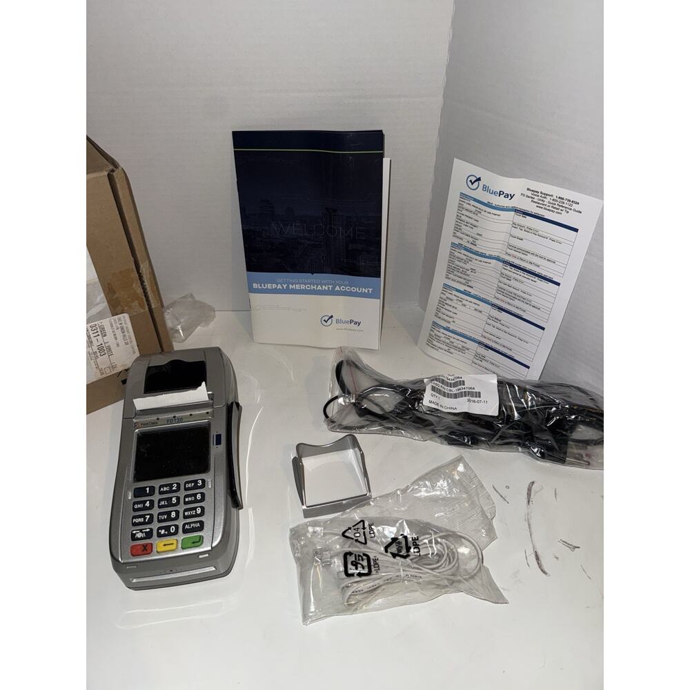 First Data FD130 EMV NFC Dial/IP Credit Card Machine